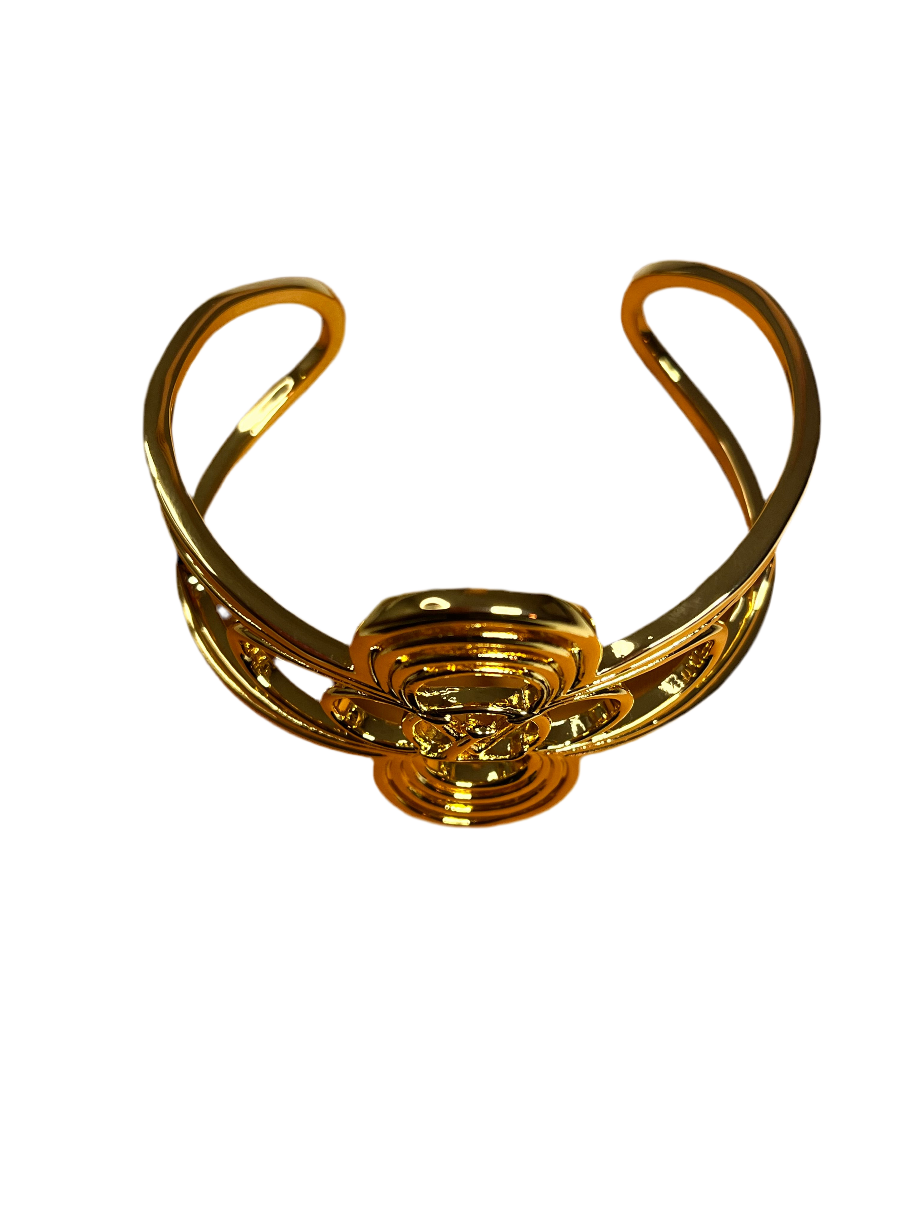 Tiffany – Bracelet Manchette Fleur Sculptée