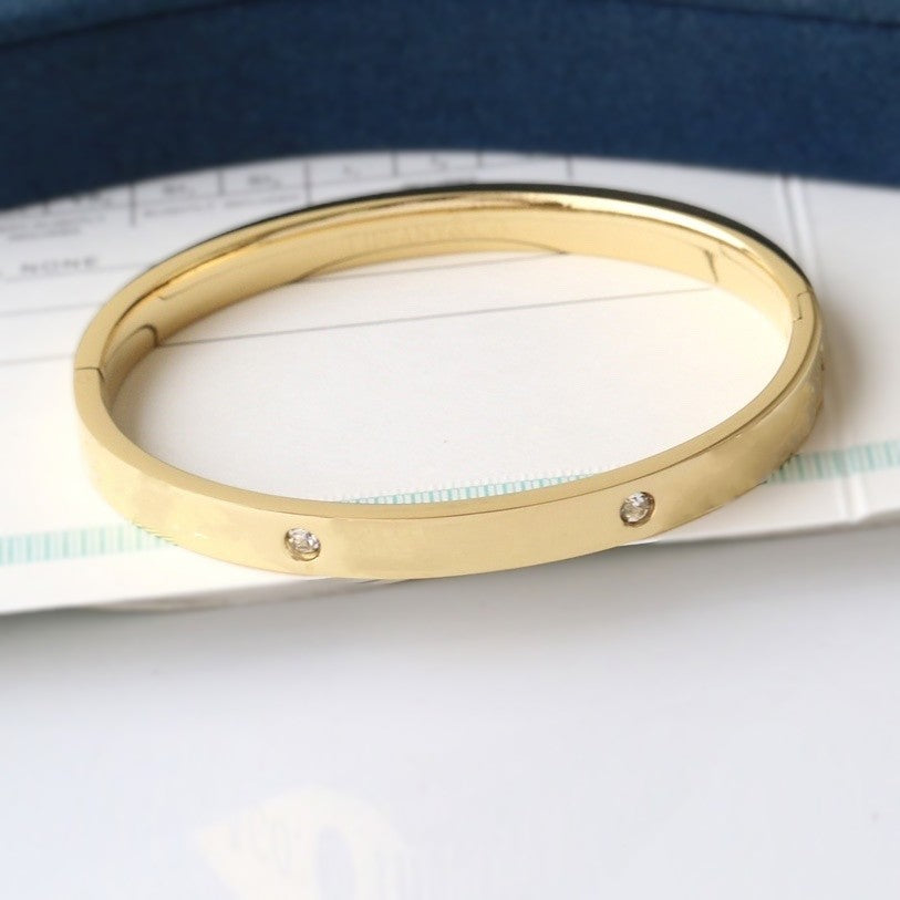 Éloïse – Bracelet Jonc Sertis