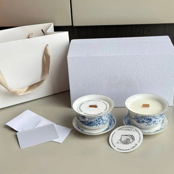 Bougie Éclat de Porcelaine