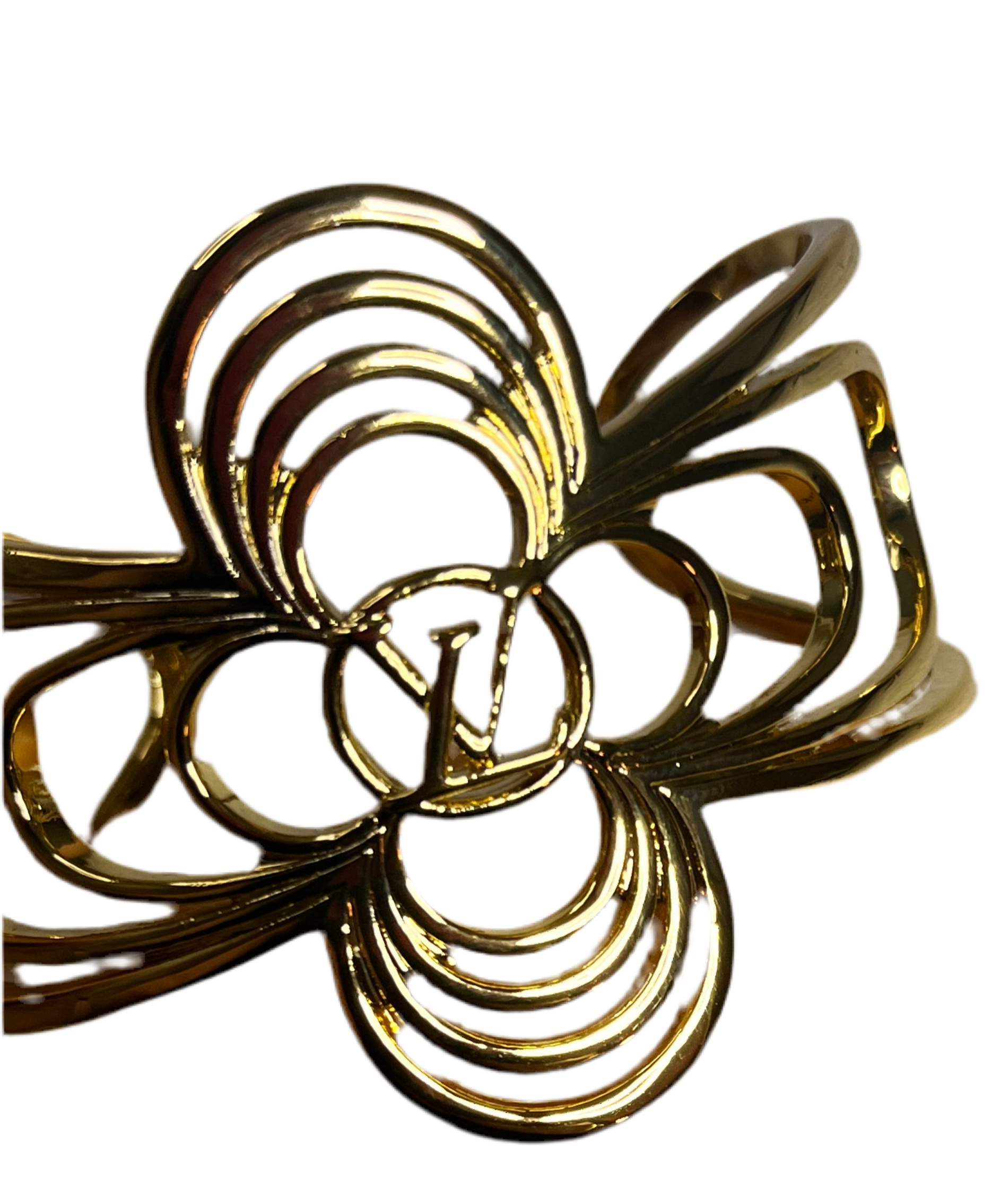 Tiffany – Bracelet Manchette Fleur Sculptée