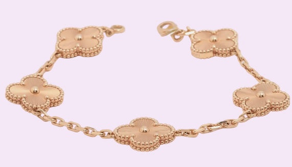Bracelet 5 Trèfles 🍀 rose gold