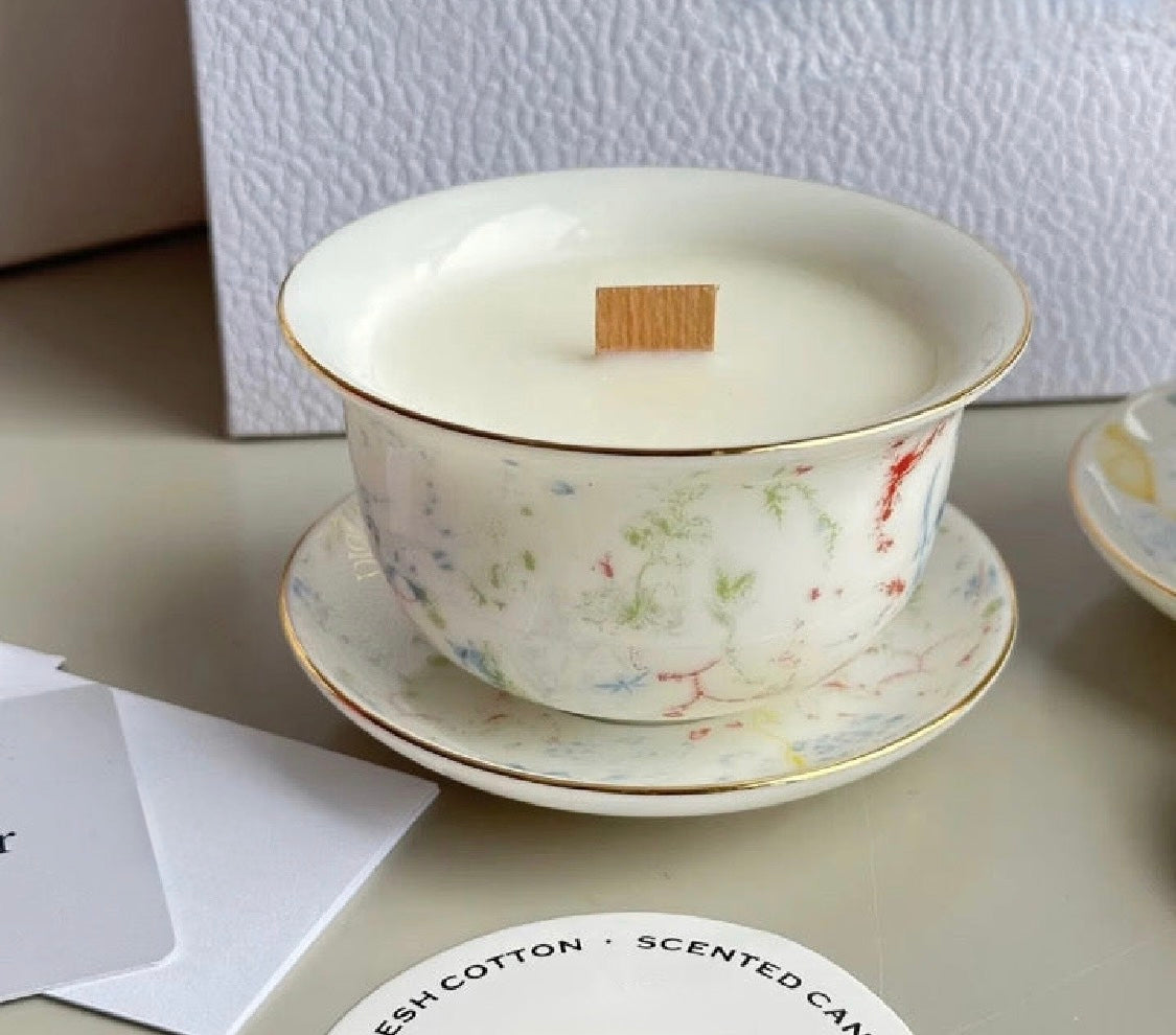 Bougie Éclat de Porcelaine