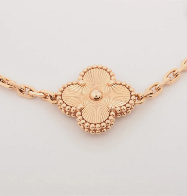 Camille – Bracelet 5 Motifs Trèfle